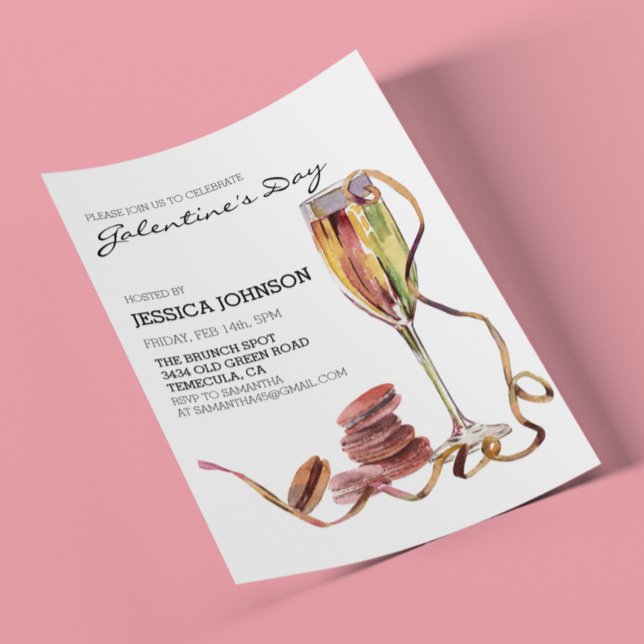 Galentins dag Brunch Champagne (Skapare uppladdad)