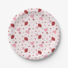 Galentins Valentine Rosa Heart Lollipop Design