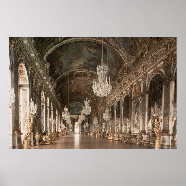 Galerie des Glaces 1678-84 Poster (Framsidan)