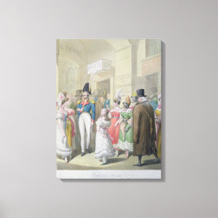 Galeries du Palais Royal, från 'tablån de Canvastryck