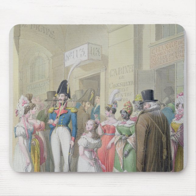 Galeries du Palais Royal, från 'tablån de Musmatta (Framsidan)