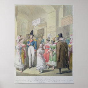 Galeries du Palais Royal, från 'tablån de Poster