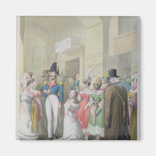 Galeries du Palais-Royal, från "Tableau de Magnet (Framsidan)