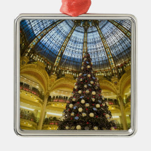 Galeries La Fayette på jul, Paris, frankrike Julgransprydnad Metall