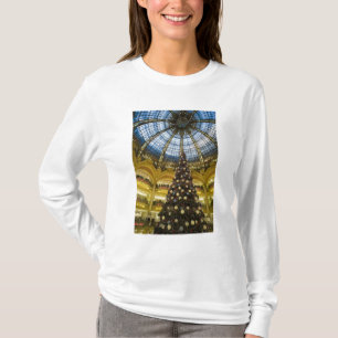Galeries La Fayette på jul, Paris, frankrike T Shirt