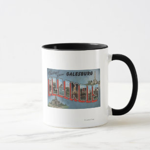 Galesburg Illinois - stora brevplatser Mugg