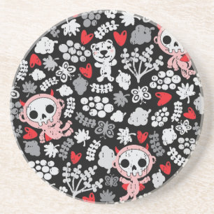 Galet bebismönster underlägg