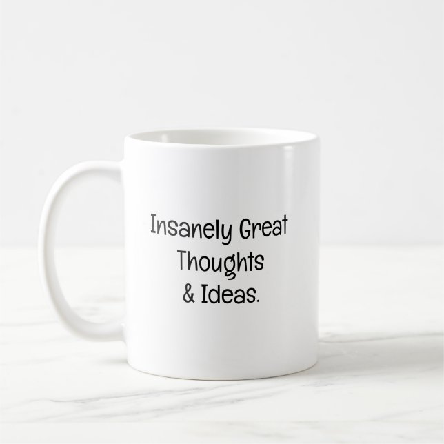 Galet Bra Tankar & Idéer Kaffemugg (Vänster)