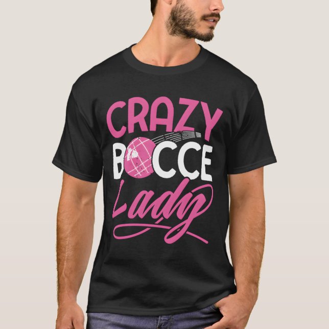Galet Crazy Bocce T Shirt (Framsida)