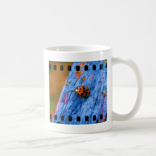 Galet färgfel kaffemugg (Höger)