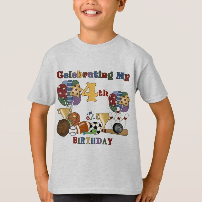 Galet för sport4e födelsedagenT-tröja och gåvor Tröja (Framsida)