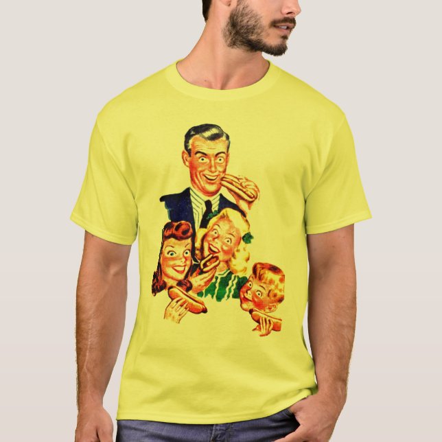 GALET FÖR VARMKORVT-TRÖJA TEE (Framsida)