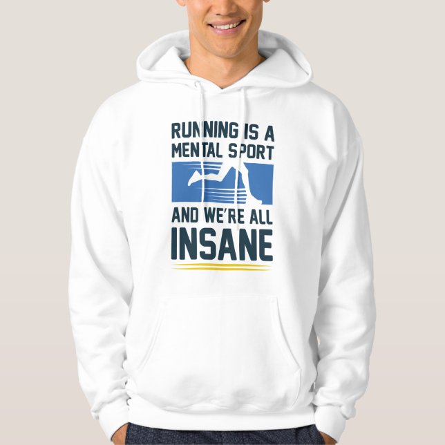 Galet Löpande Hoodie (Framsida)