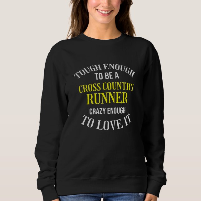 Galet nog för Kärlek Cross country körning av XC R T Shirt (Framsida)