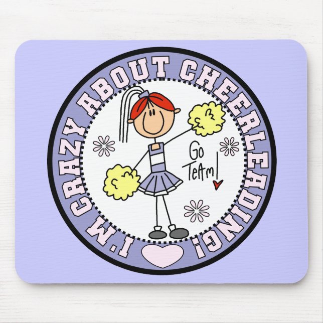 Galet om Cheerleading av Mousepad Musmatta (Framsidan)
