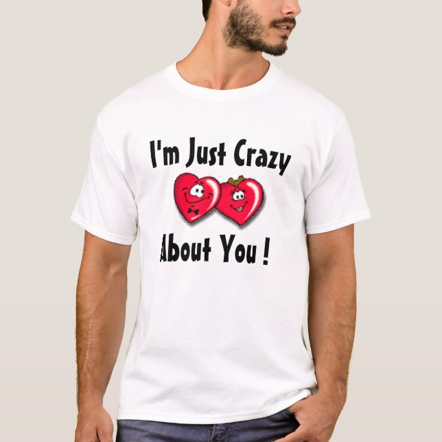 Galet om dig T-tröja T Shirt (Framsida)