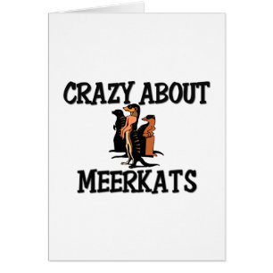 Galet om Meerkats Hälsningskort