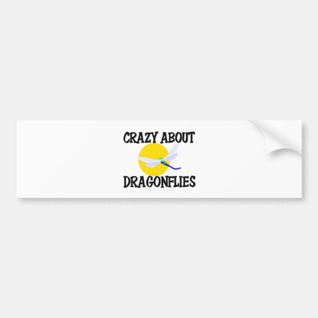 Galet om sländor bildekal (Framsidan)