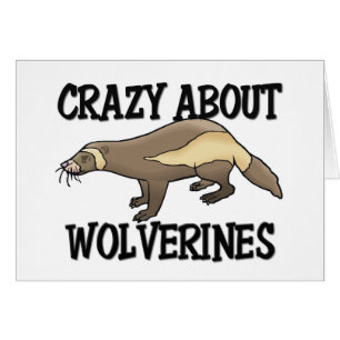 Galet om Wolverines Hälsningskort