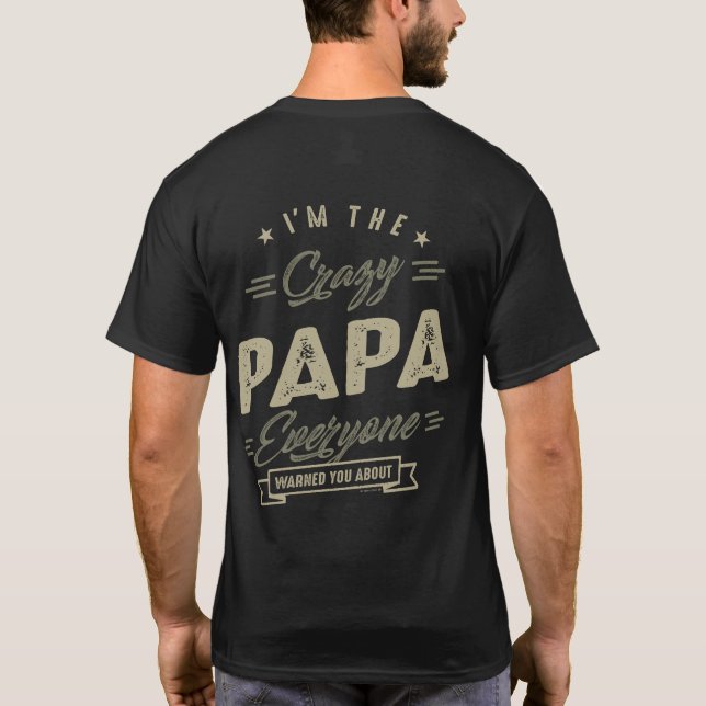 Galet Pappa T Shirt (Baksida)