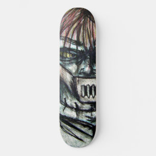 Galet Sinnessjukt Raktjacka av Vanföreställningar Skateboard Bräda 21,5 Cm