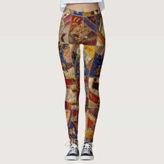 Galet täcke leggings