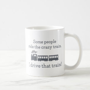 Galet Tåg Kaffemugg