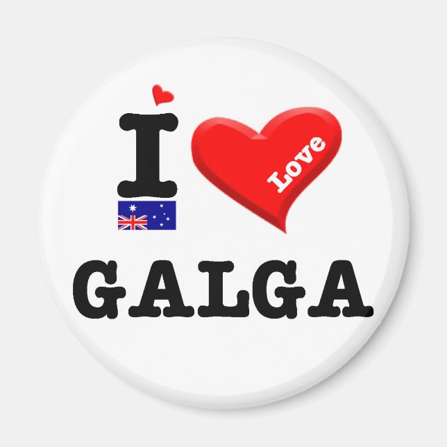 GALGA - I Kärlek Magnet (Framsidan)