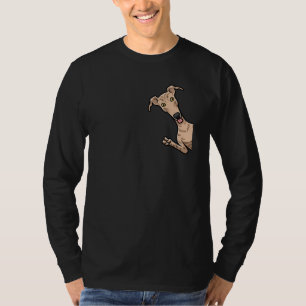 Galgo Espanol Hund med cykel på spansk sighthound T Shirt
