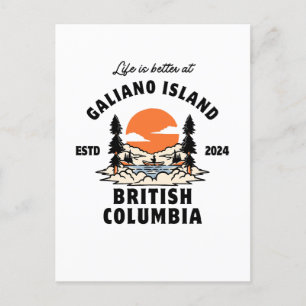 Galianöarna British Columbia Vykort