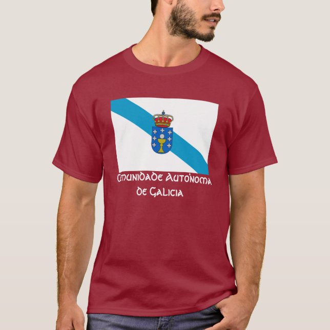 Galicia/Comunidade Autonoma… T-shirt (Framsida)