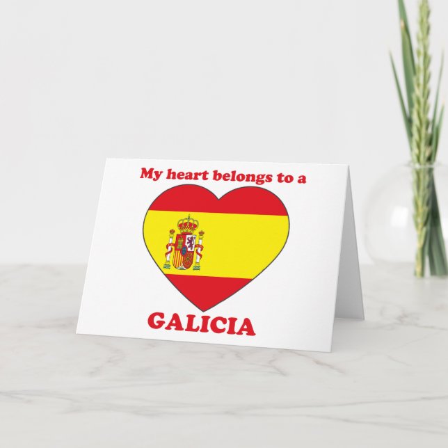 Galicia Helgkort (Framsida)