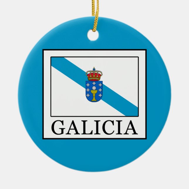 Galicia Julgransprydnad Keramik (Framsidan)