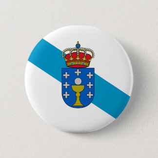 Galicia (Spanien) flagga Knapp