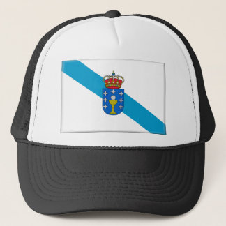 Galicia (Spanien) flagga Truckerkeps