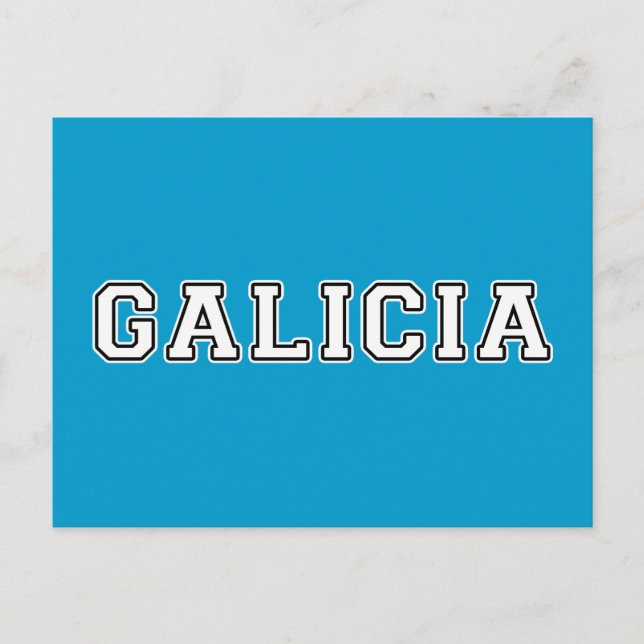 Galicia Vykort (Framsida)