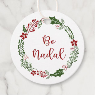 Galiciska God jul, Bo Nadal, Anpassningsbar Gåvor Etiketter
