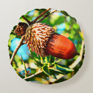 Galilee Acorn Rund Kudde