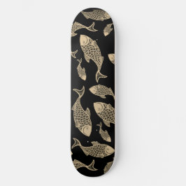 Galilee Fish Mini Skateboard Bräda 18,5 Cm