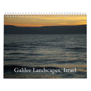 Galilee landskap, Israel Kalender