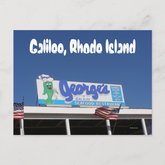 Galilee, Rhode island Vykort (Framsida)