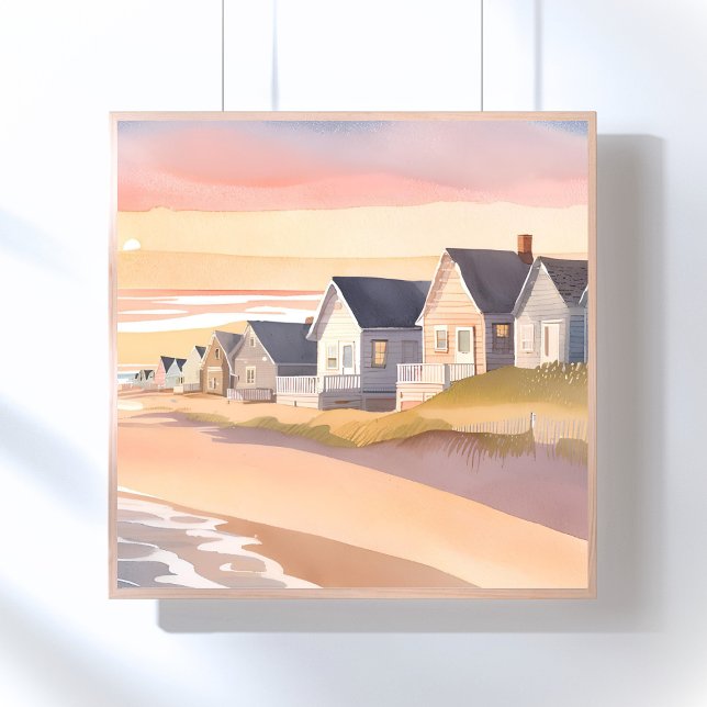 Galilee vid havet | Vattenfärg för Rhode Island-st Poster (Skapare uppladdad)