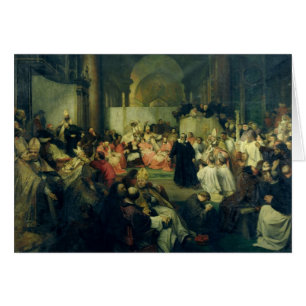 Galilei för rådet, 1861 hälsningskort