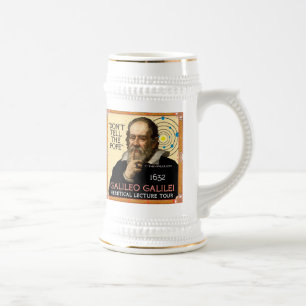Galileo 1632 föreläser turnerar öl Stein Sejdel