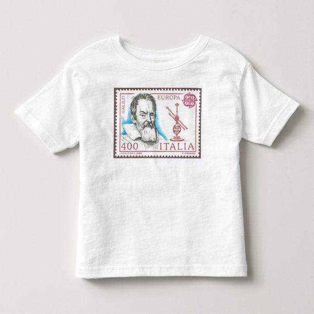Galileo 1983 ungekläder tee (Framsida)