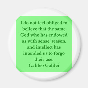 Galileo citationstecken magnet