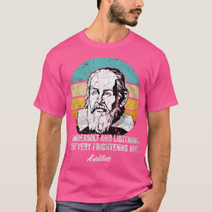 Galileo-filosofifysik: en snabb blixt t shirt