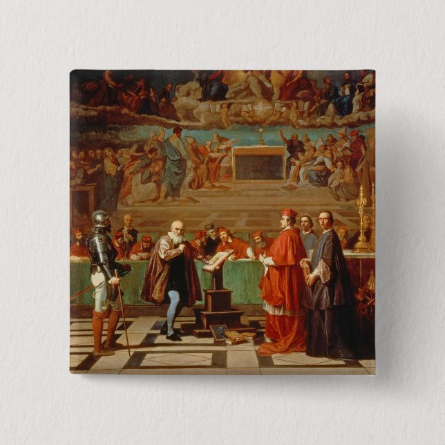 Galileo Galilei (1564-1642) för medlemmar av Knapp (Framsida)