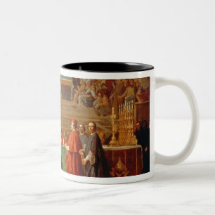 Galileo Galilei (1564-1642) för medlemmar av Två-Tonad Mugg