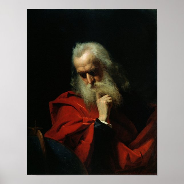 Galileo Galilei 1858 Poster (Framsidan)